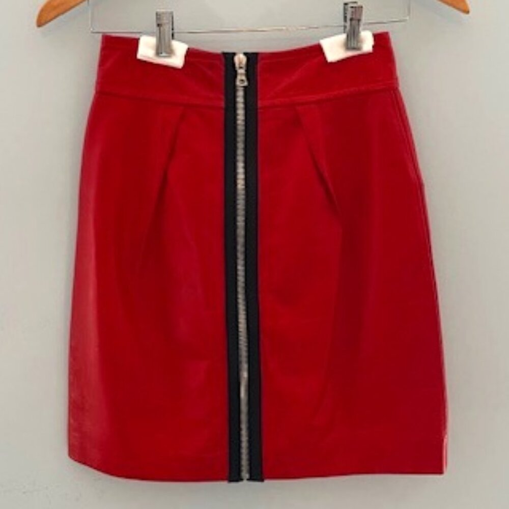 3.1 Phillip Lim Leather Skirt - Size 2